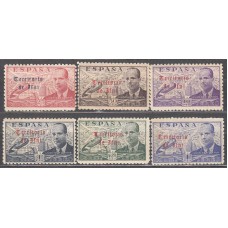 Ifni Correo 1949 Edifil 59/64 * Mh