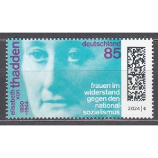 Alemania Federal Correo 2024 Yvert 3642 ** Mnh Elisabeth von Thadden