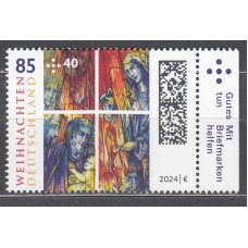 Alemania Federal Correo 2024 Yvert 3643 ** Mnh Ventana de la Iglesia Thuley