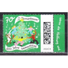 Alemania Federal Correo 2024 Yvert 3651 ** Mnh Canción de Navidad