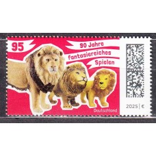 Alemania Federal Correo 2025 Yvert 3658 ** Mnh Animales de Juego 