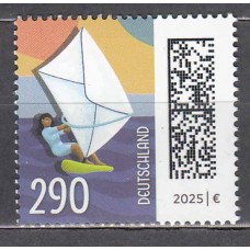 Alemania Federal Correo 2025 Yvert 3652 ** Mnh Definitivo Windsurf