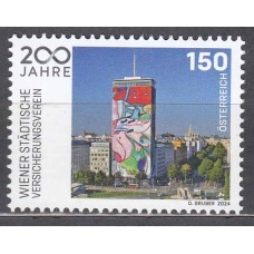 Austria Correo 2024 Yvert 3721 ** Mnh Asociación de Seguros