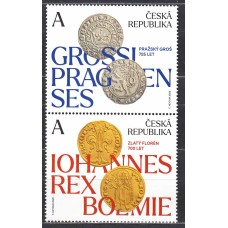 Chequia - Correo 2025 ** Mnh Florin dorado 