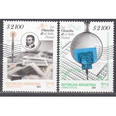 Argentina Upaep 2024 Yvert 3350/51 ** Mnh Filatelia 