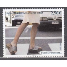 Andorra Francesa Correo 2024 Yvert 905 ** Mnh Sense Tocar Asfalt