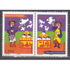 Andorra Francesa Correo 2024 Yvert 911/12 ** Mnh 