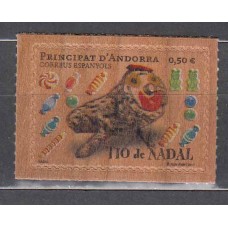 Andorra Española Correo 2017 Edifil 463 ** Mnh Navidad