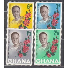 Ghana - Correo 1964 Yvert 167/70 ** Mnh Flores
