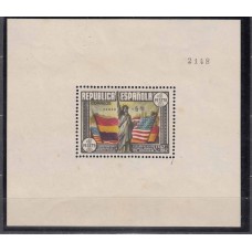 España II República 1938 Edifil 766 ** Mnh nº 2148 Manchas del Tiempo