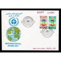 Egipto Sobres Primer Dia FDC Yvert 1550 y aereo 234