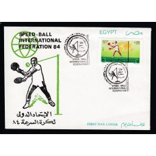 Egipto Sobres Primer Dia FDC Yvert1534 - matasello deportes