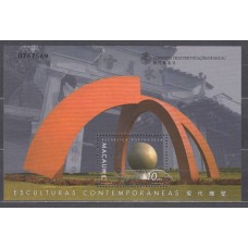 Macao Hojas Yvert 80 ** Mnh Escultura