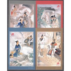Macao Hojas Yvert 119/22 ** Mnh Pinturas
