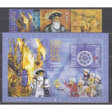 Macao Correo Yvert 920/22+Hoja 62 ** Mnh Navegador Vasco de Gama - Barcos