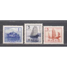 Macao Correo Yvert 353/55 * Mnh  Barcos