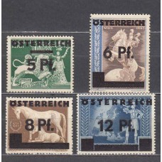 Austria - Correo 1945 Yvert 539/42 ** Mnh