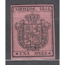 España Clásicos 1854 Edifil 29 ** Mnh