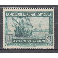 España Sueltos 1929 Edifil 434 * Mh Sevilla Barcelona