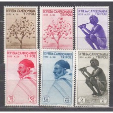 Tripolitania Correo Yvert 155/60 (*) Mng