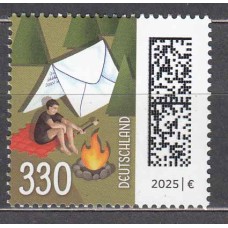 Alemania Federal Correo 2025 ** Mnh Definitivo Briefcelt