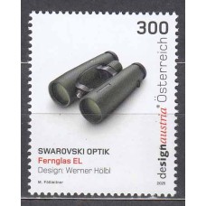 Austria Correo 2025 ** Mnh Optica Prismaticos