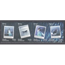 Chile Upaep Correo 2024 ** Mnh Medio Ambiente - Cetaceos