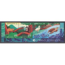 El Salvador  Upaep Correo 2024 ** Mnh Medio Ambiente - Fauna
