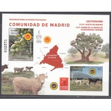 España II Centenario Correo 2025 ** Mnh Gastronomia 