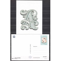 España II Centenario Tarjetas del Correo Lettering