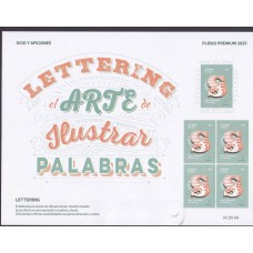 España II Centenario Correo 2025 ** Mnh Lettering (PREMIUM)
