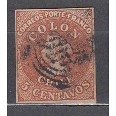 Chile - Correo 1856 Yvert 5 usado