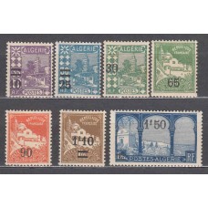 Argelia - Correo Yvert 71/77 ** Mnh 