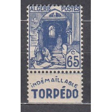 Argelia - Correo Yvert 137a ** Mnh Con Banda Publicitaria 