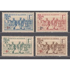 Argelia - Correo Yvert 159/62 ** /* Mnh/Mh