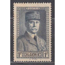 Argelia - Correo Yvert 168 ** Mnh Mariscal Petain 