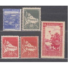 Argelia - Correo Yvert 171/74 ** Mnh
