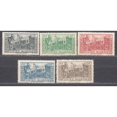 Argelia - Correo Yvert 200/204 ** Mnh Palacio de Verano 