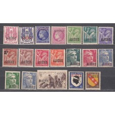 Argelia - Correo Yvert 225/244 ** Mnh Falta 228