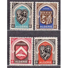 Argelia - Correo Yvert 268/71 ** Mnh Escudos