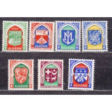 Argelia - Correo Yvert 337/37F **Mnh Escudos de Ciudades