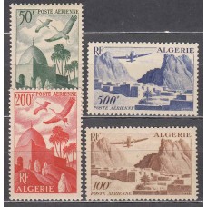 Argelia Aereo Yvert 9/12 ** Mnh Aviones - Fauna - Aves