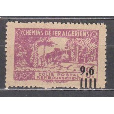 Argelia Paquetes Postales Yvert 139 ** Mnh Trenes