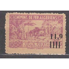 Argelia Paquetes Postales Yvert 141 ** Mnh Trenes