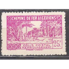 Argelia Paquetes Postales Yvert 158 ** Mnh Trenes