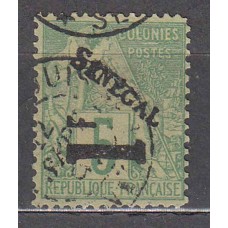Senegal - Correo Yvert 7 usado