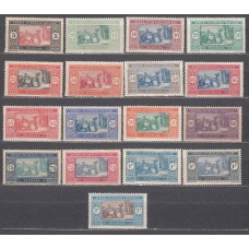 Senegal - Correo Yvert 72/86 * Mh