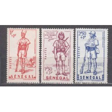 Senegal - Correo Yvert 170/72 * Mh Defensa del Imperio