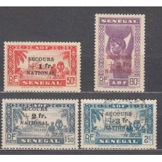 Senegal - Correo Yvert 173/76 */usado Mh/used