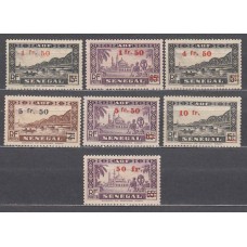 Senegal - Correo Yvert 189/95 * Mh Barcos